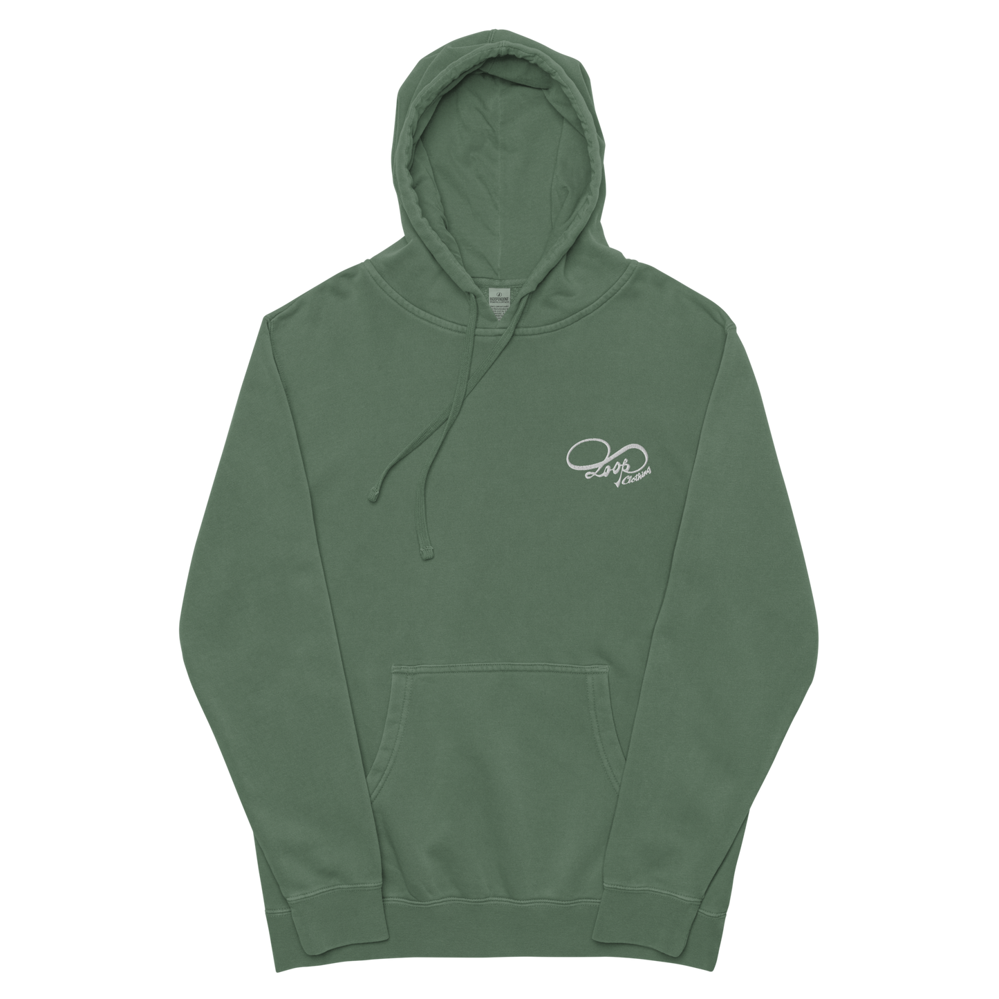 Loop pigment-dyed hoodie (Unisex)