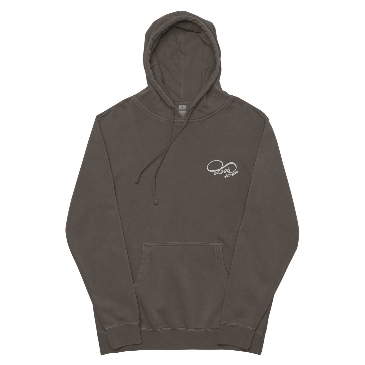 Loop pigment-dyed hoodie (Unisex)