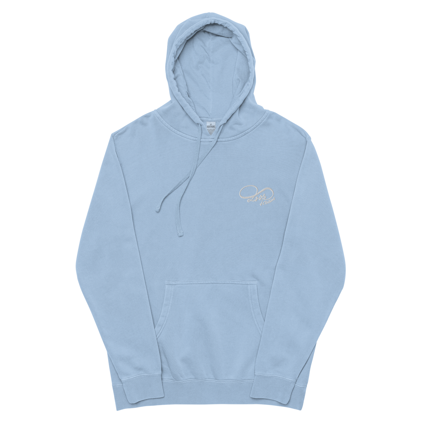 Loop pigment-dyed hoodie (Unisex)