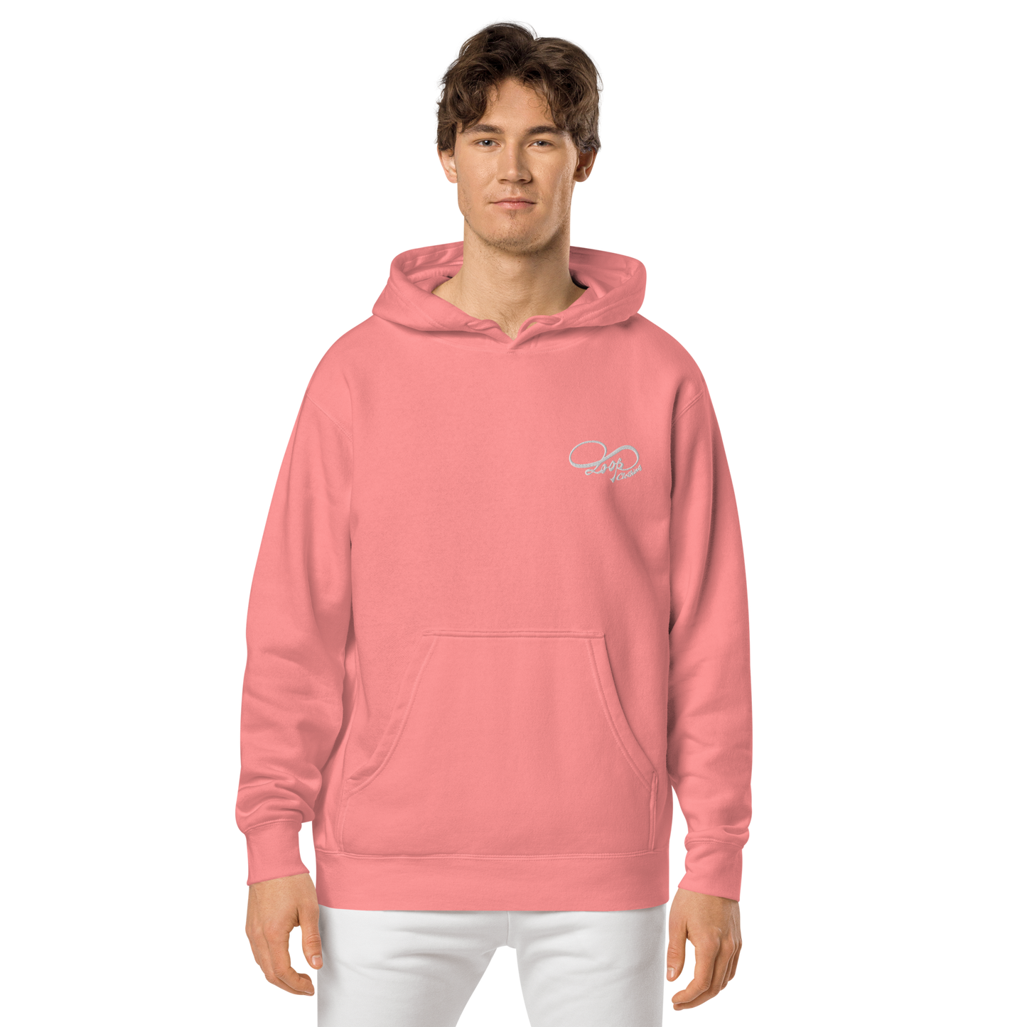 Loop pigment-dyed hoodie (Unisex)