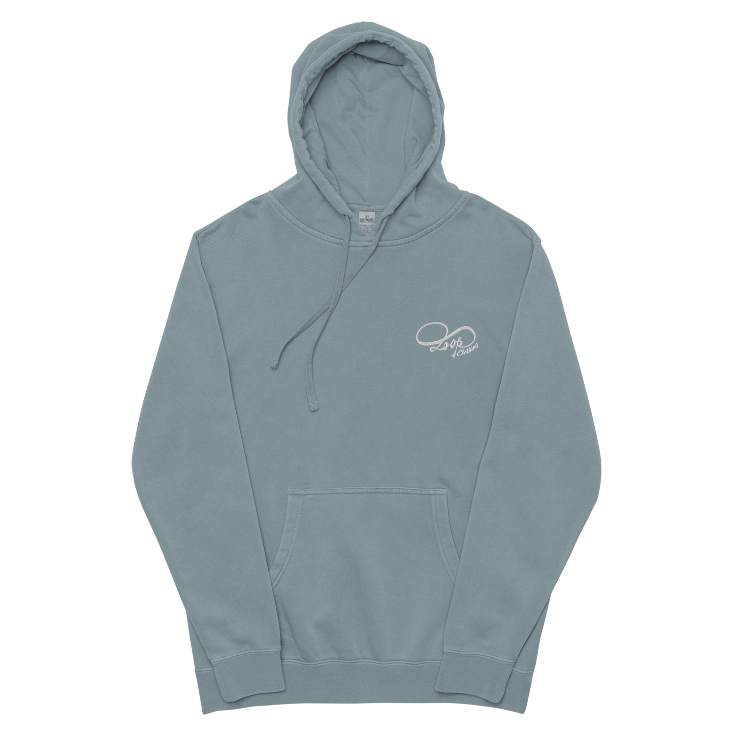 Loop pigment-dyed hoodie (Unisex)