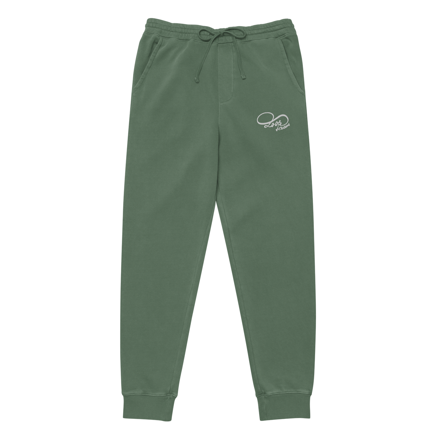 Loop pigment-dyed sweatpants (Unisex)