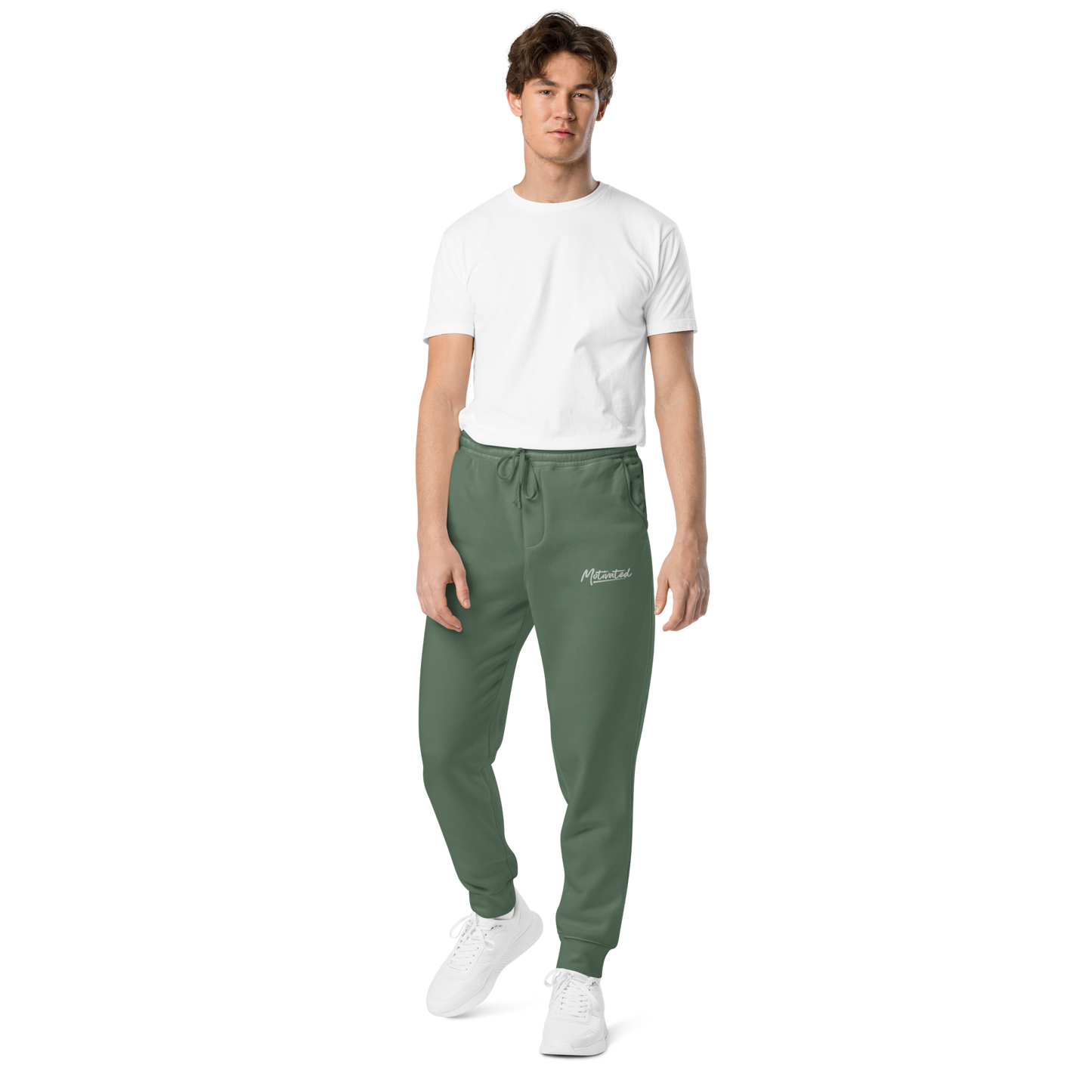 Motivated pigment-dyed sweatpants (Unisex)
