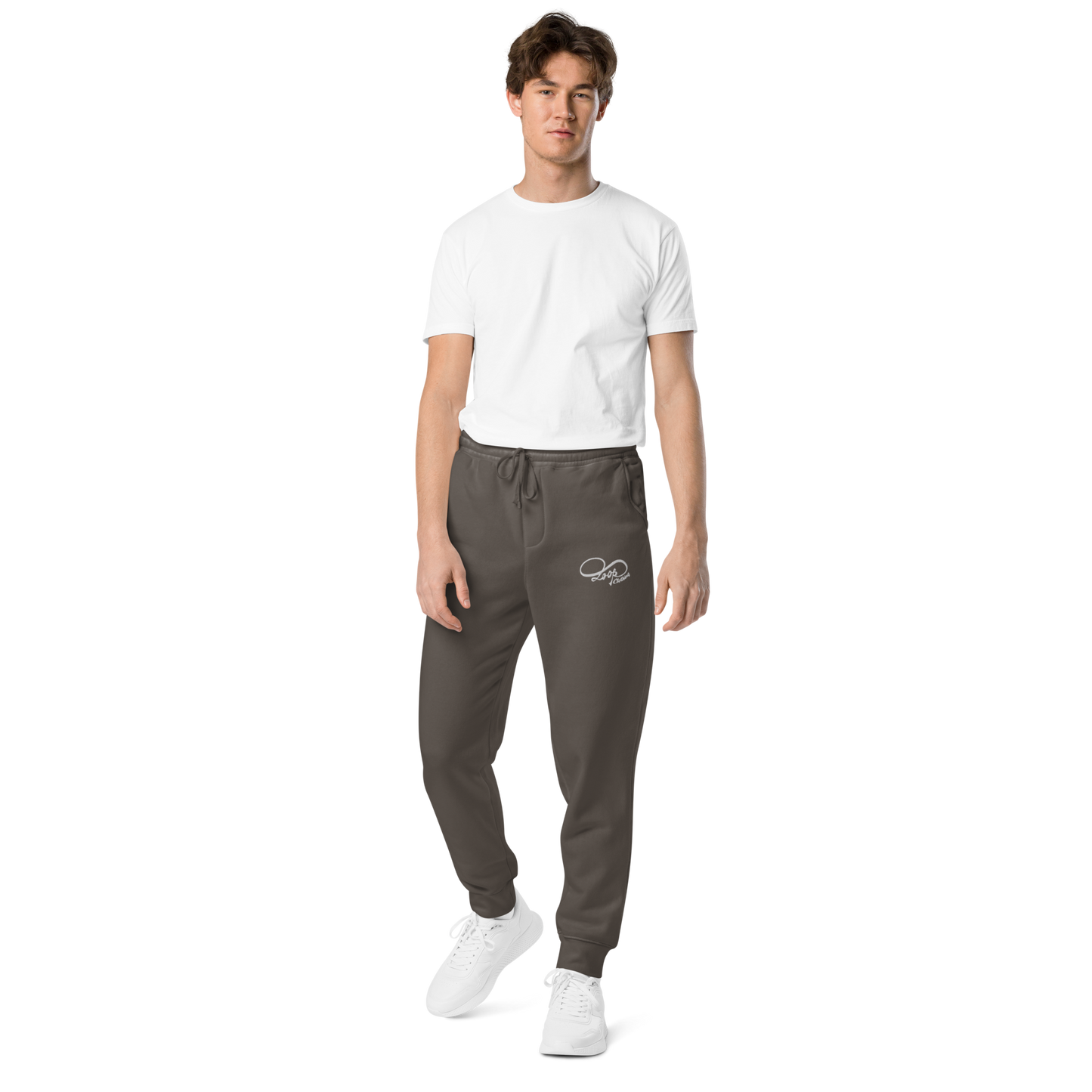 Loop pigment-dyed sweatpants (Unisex)