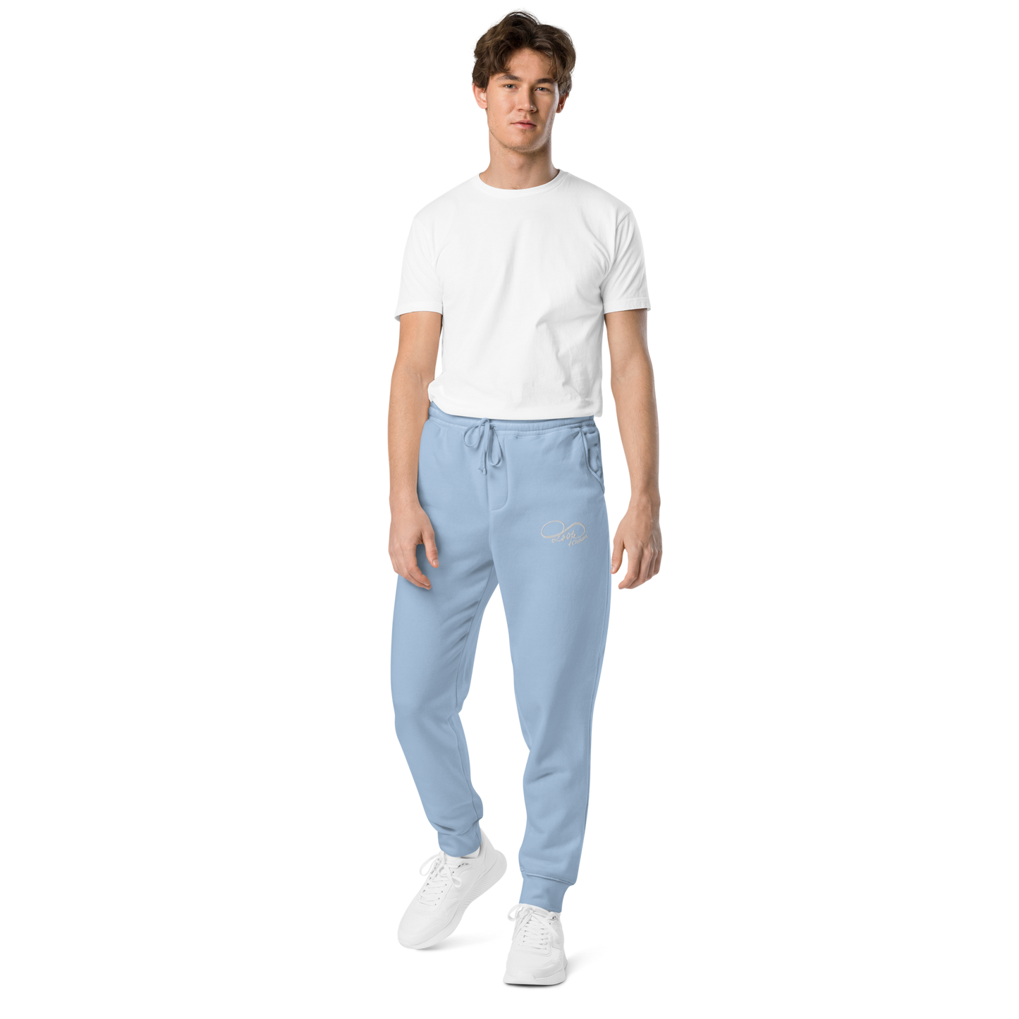 Loop pigment-dyed sweatpants (Unisex)