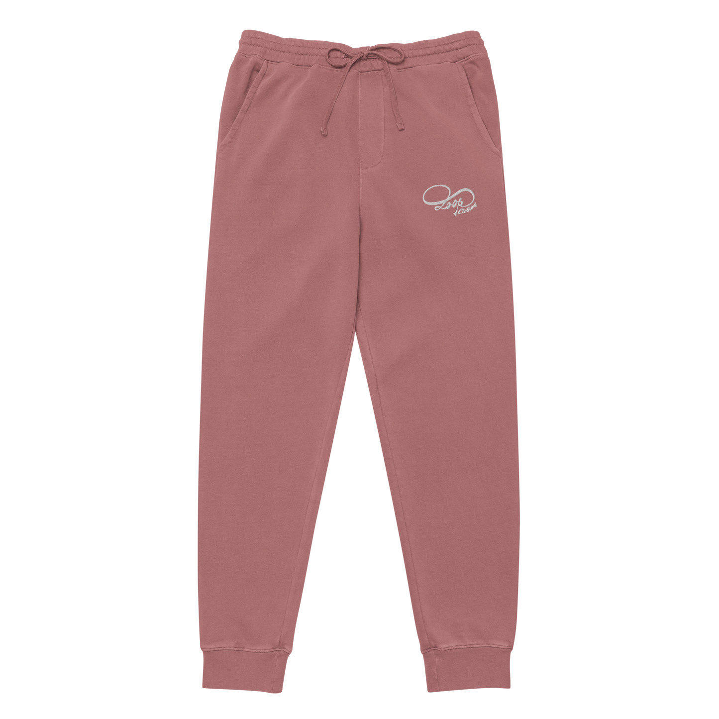Loop pigment-dyed sweatpants (Unisex)