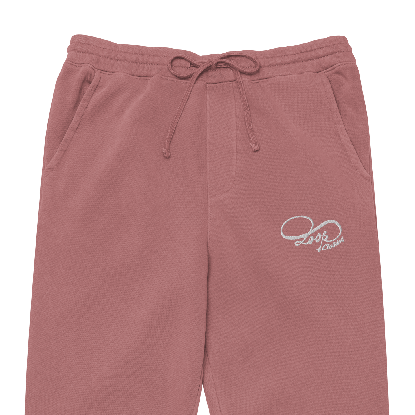 Loop pigment-dyed sweatpants (Unisex)