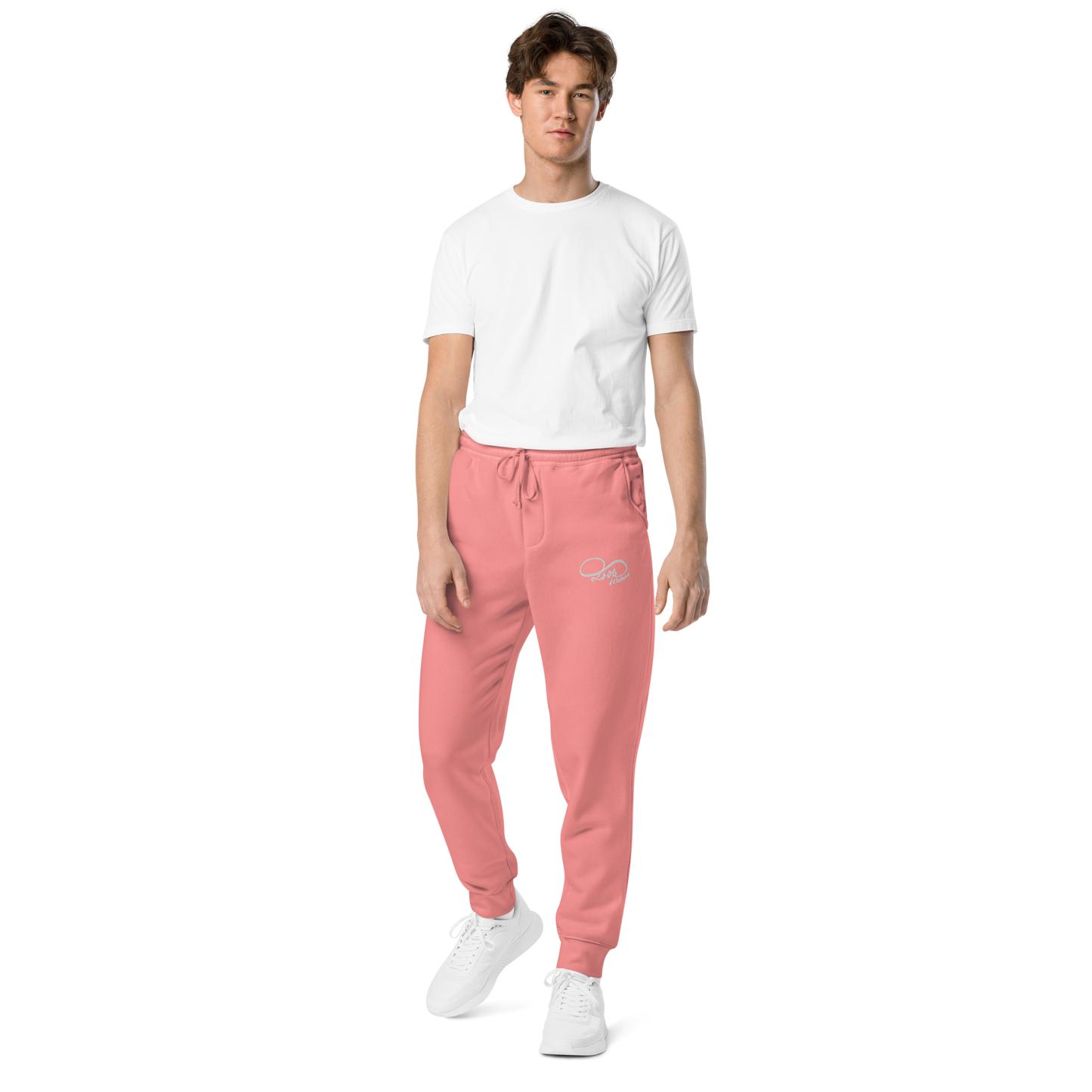Loop pigment-dyed sweatpants (Unisex)