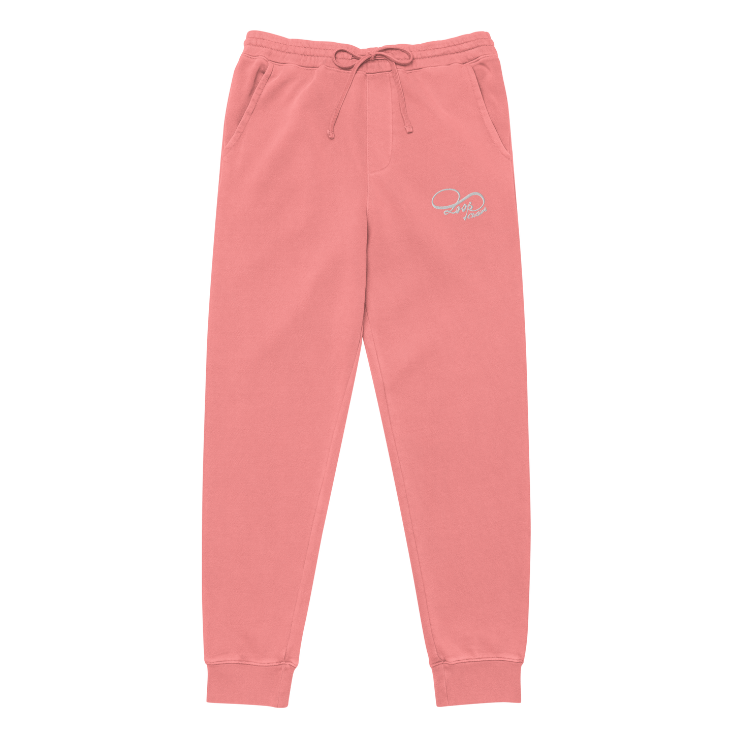 Loop pigment-dyed sweatpants (Unisex)