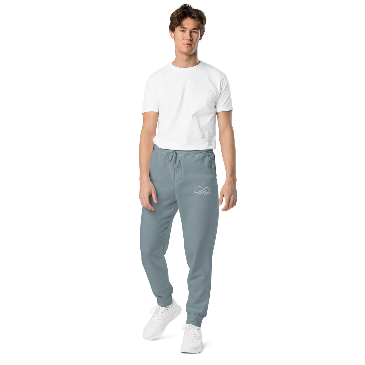 Loop pigment-dyed sweatpants (Unisex)