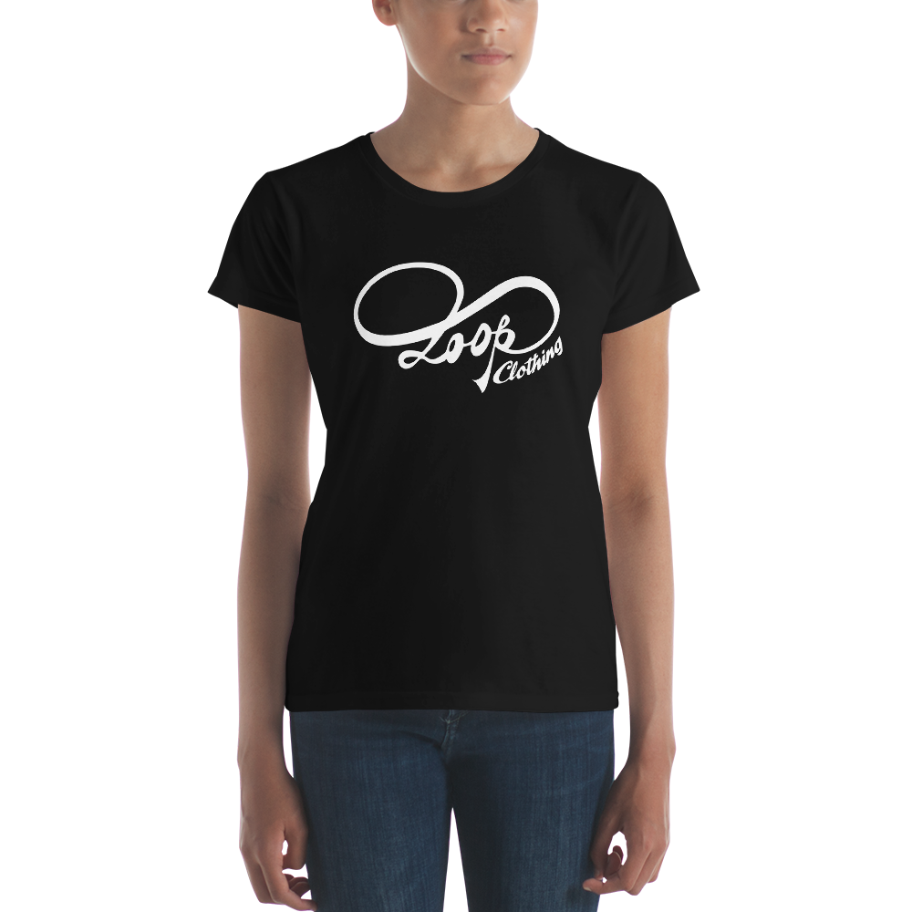 Women's short sleeve Loop Classic (WHT)