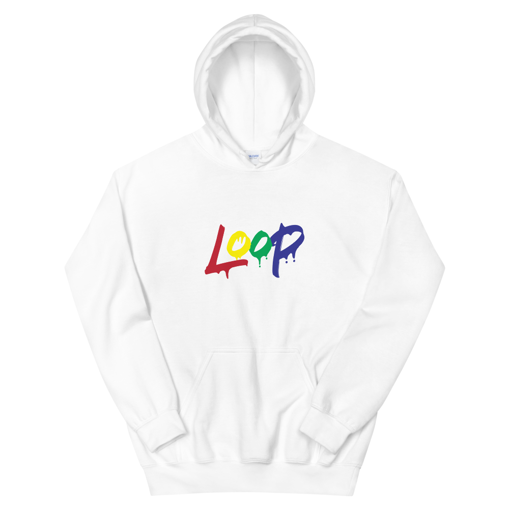 Color drip hoodie online