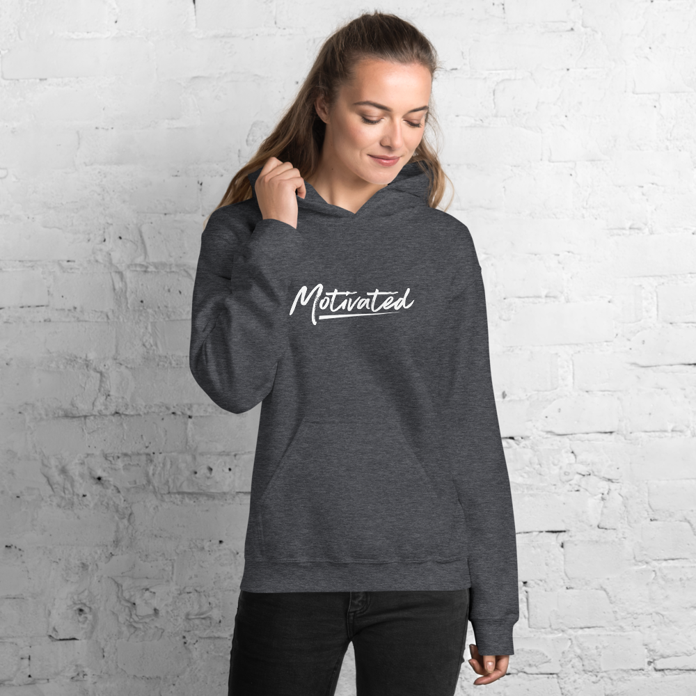 Women's Motivated Hoodie (WHT)