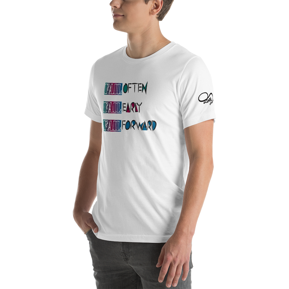 Short-Sleeve Multi Color Fail Forward T