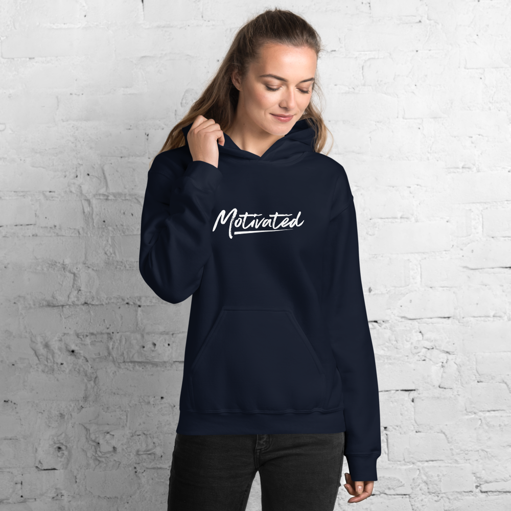 Women's Motivated Hoodie (WHT)