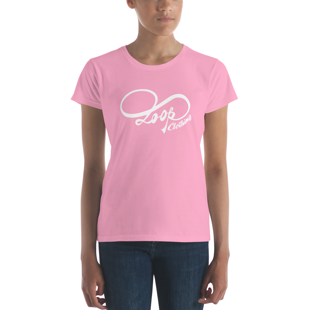 Women's short sleeve Loop Classic (WHT)