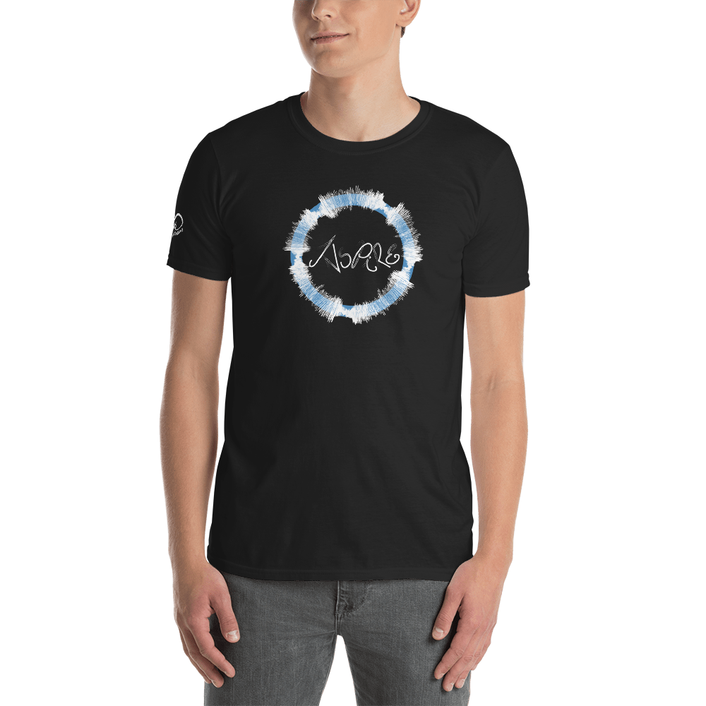 Short-Sleeve Unisex inspire T (PWDR BLUE & WHT)
