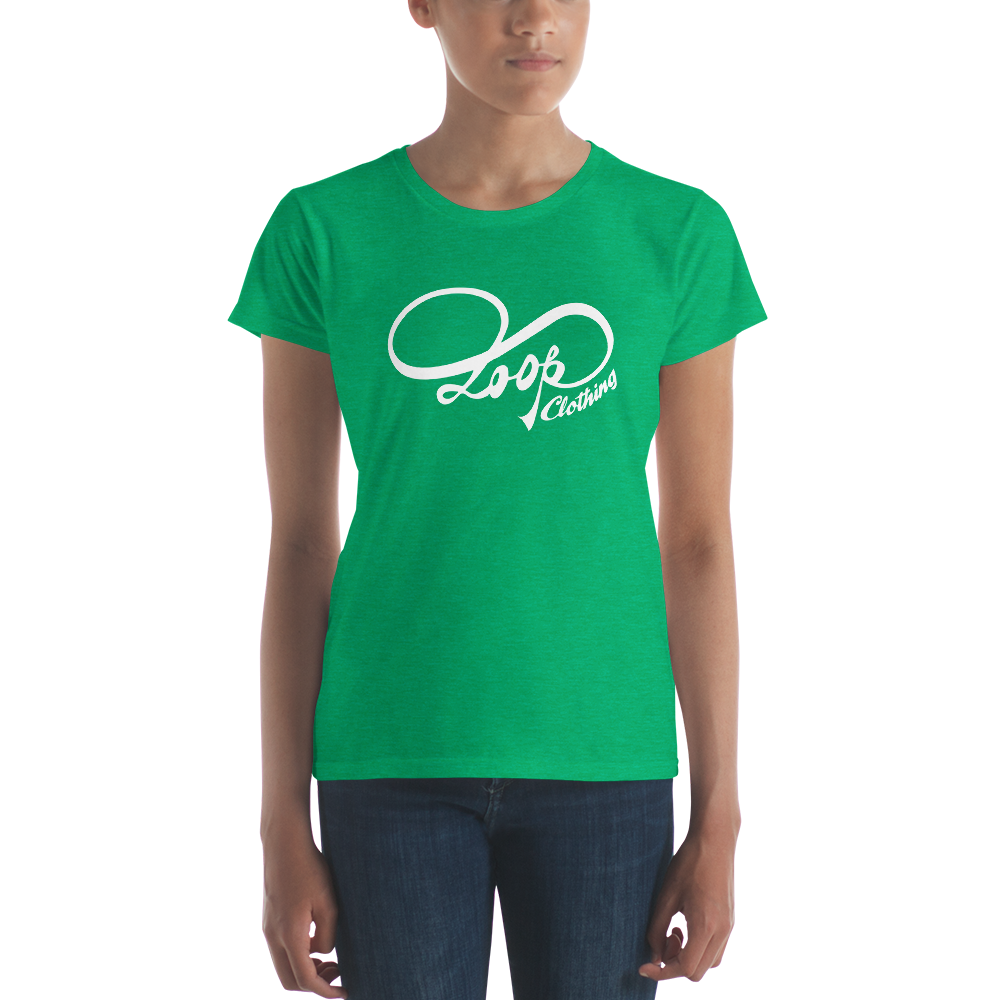 Women's short sleeve Loop Classic (WHT)