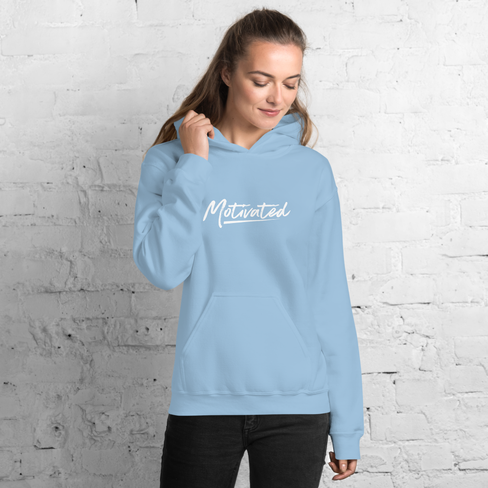 Women's Motivated Hoodie (WHT)