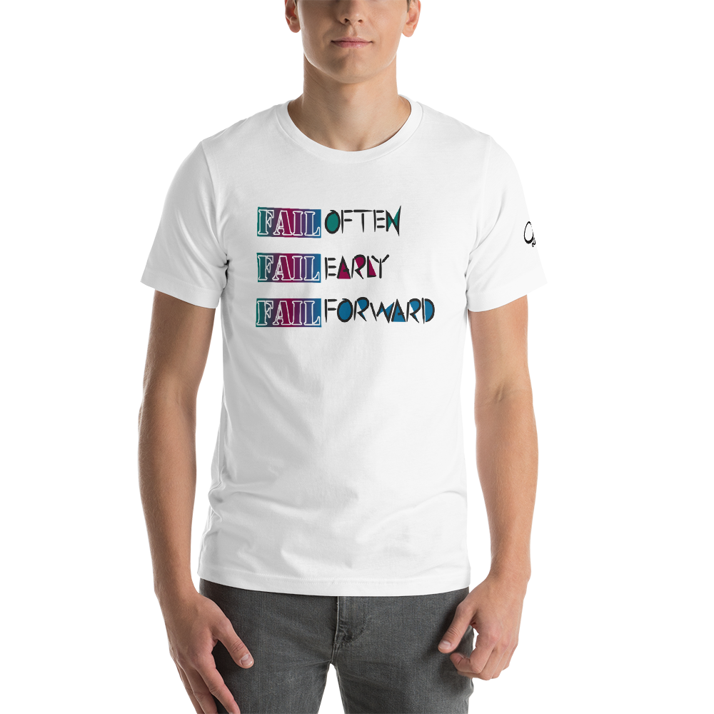 Short-Sleeve Multi Color Fail Forward T