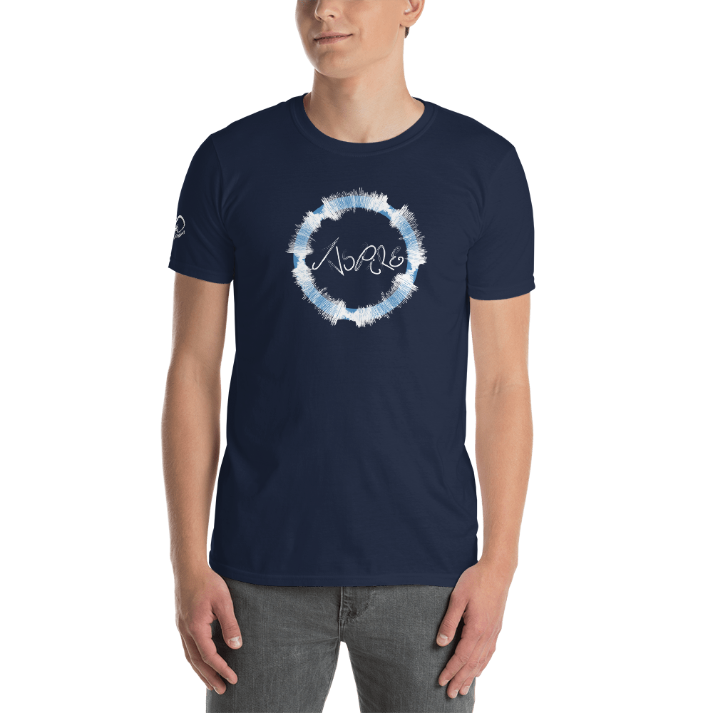 Short-Sleeve Unisex inspire T (PWDR BLUE & WHT)