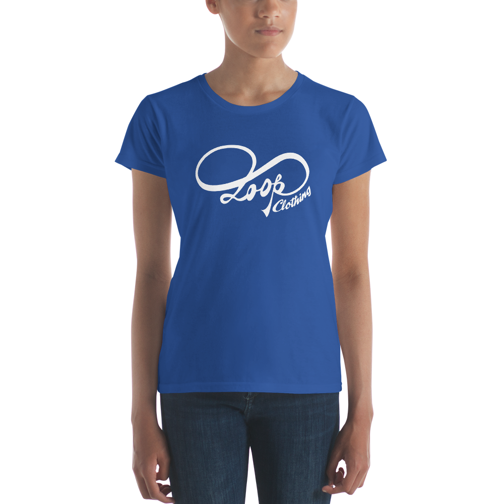 Women's short sleeve Loop Classic (WHT)