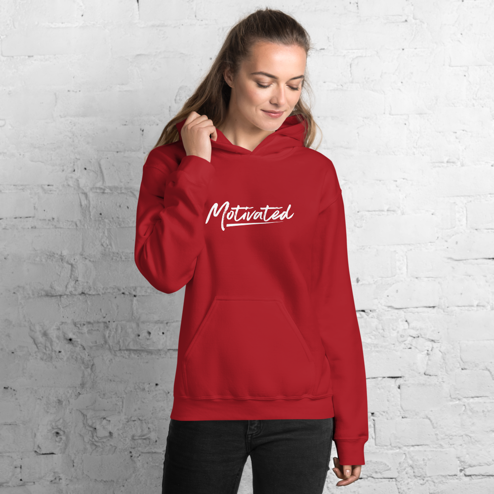 Women's Motivated Hoodie (WHT)