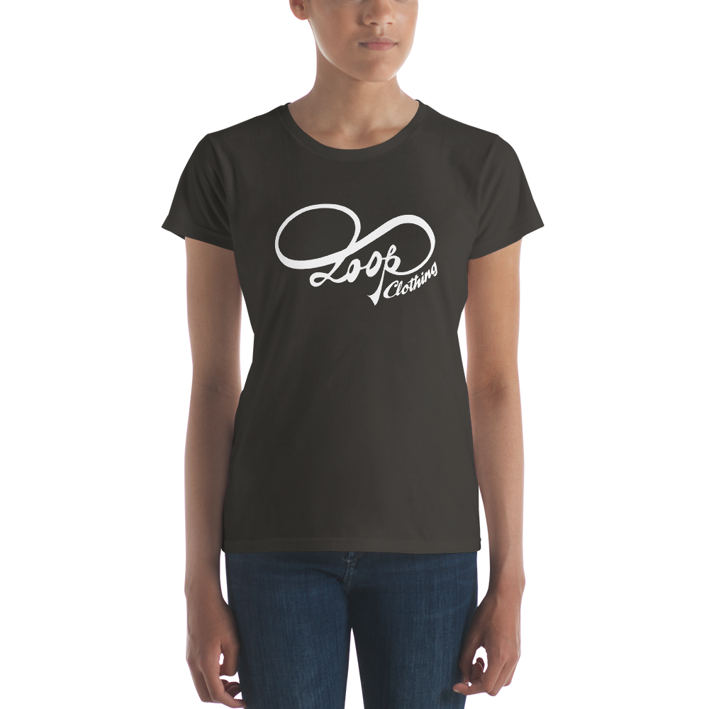 Women's short sleeve Loop Classic (WHT)