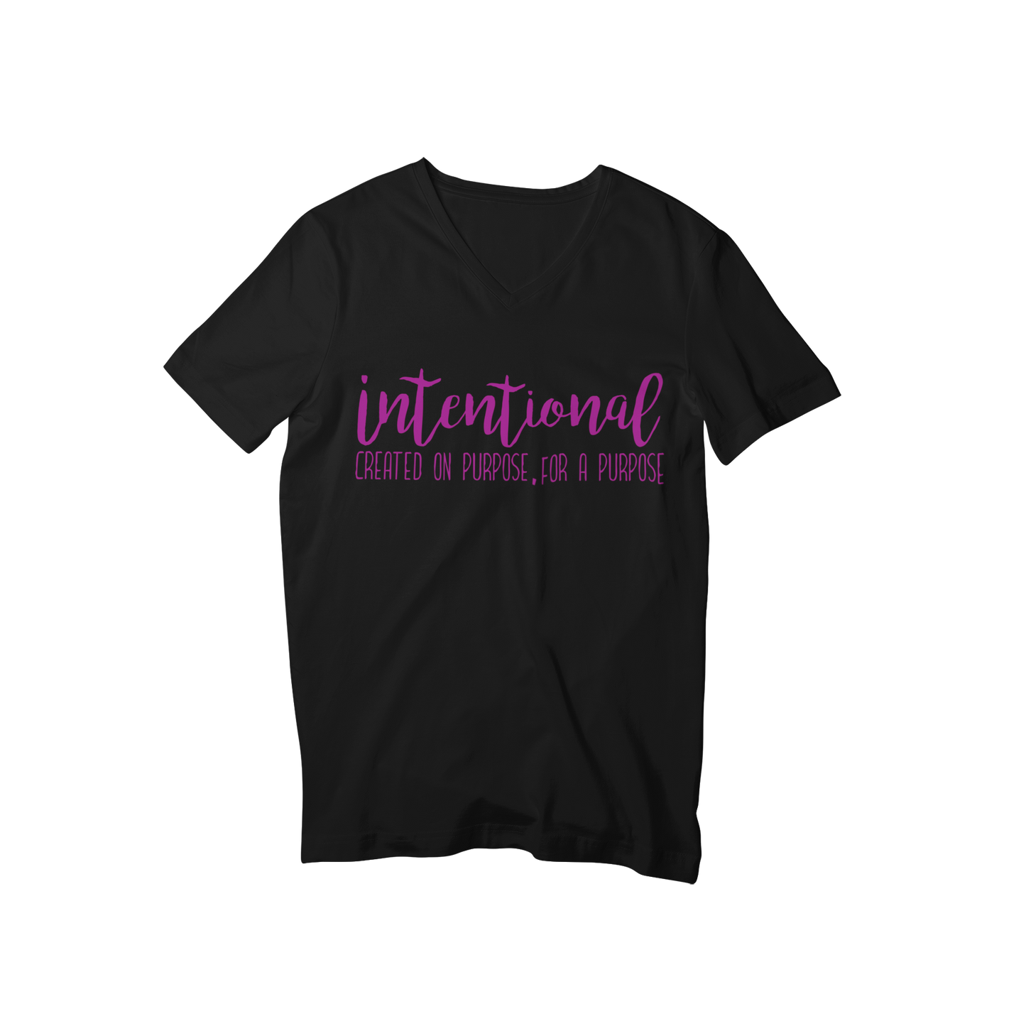 Women's Intentional T-shirt (Unisex) ) Purple
