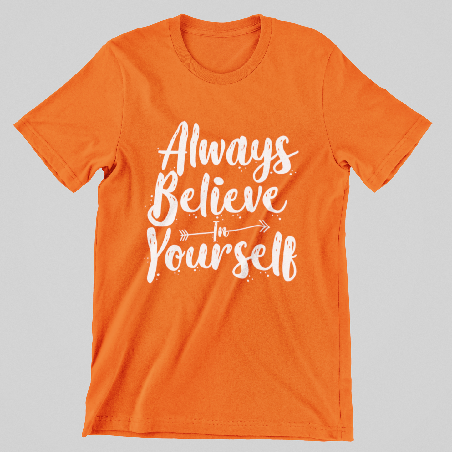 Mens Believe in Youreself tee