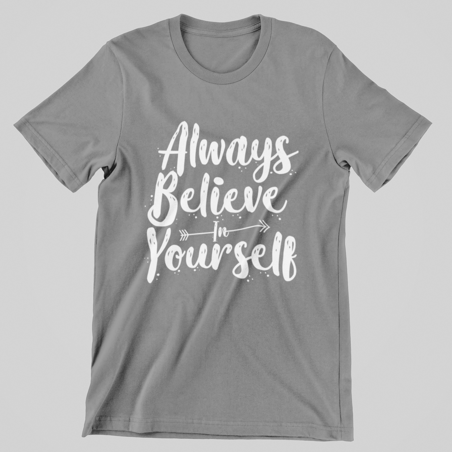 Mens Believe in Youreself tee