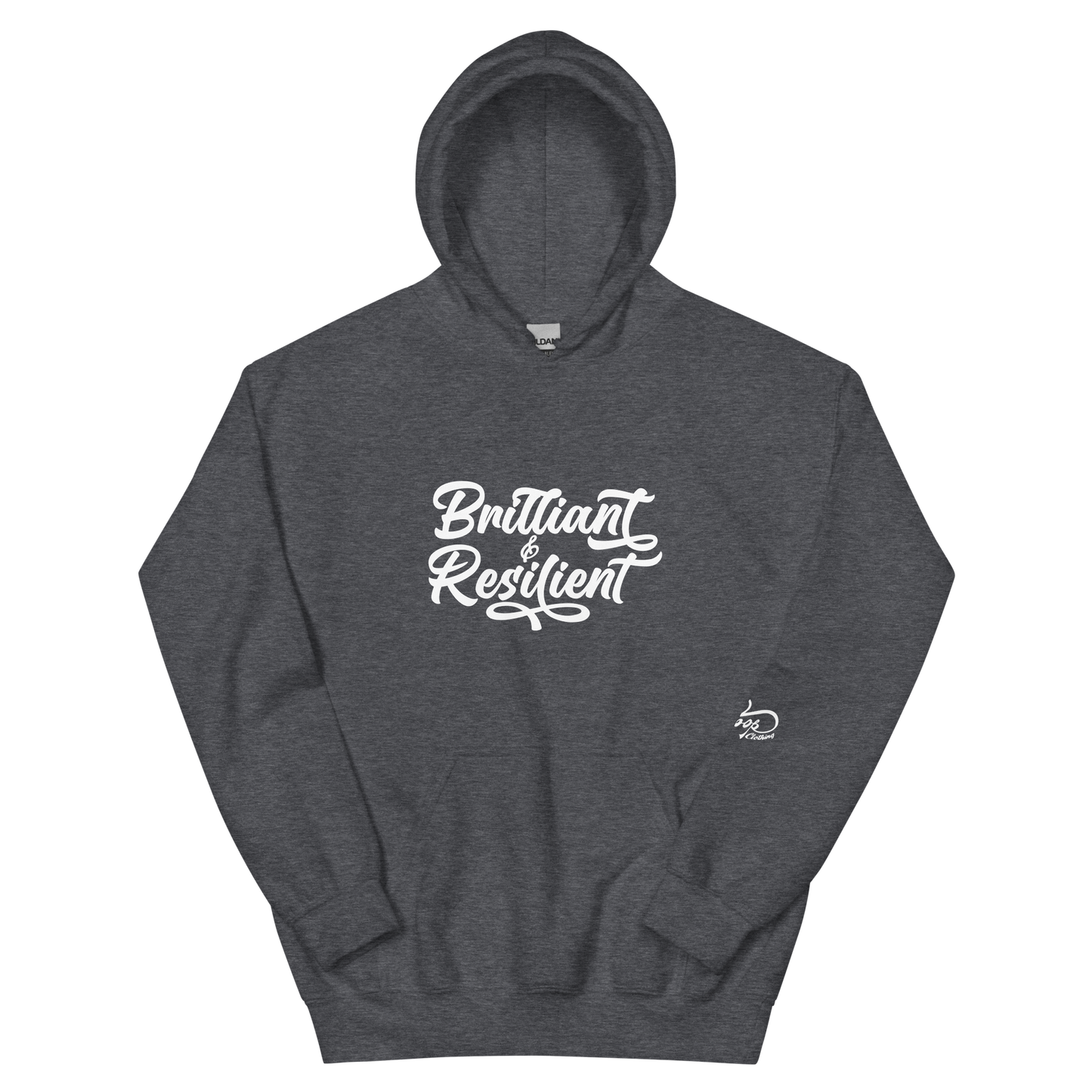 Brilliant & Resilient Unisex Hoodie (DTG Print)
