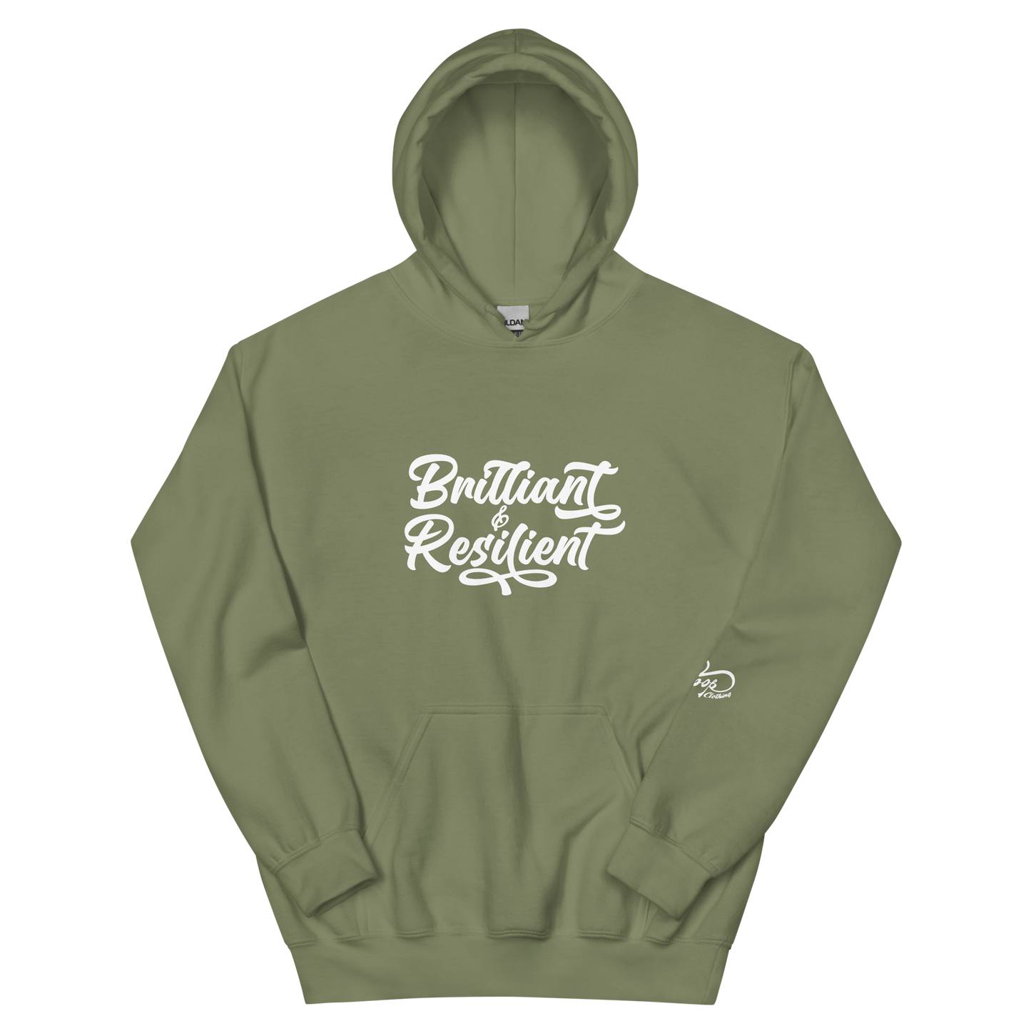 Brilliant & Resilient Unisex Hoodie (DTG Print)