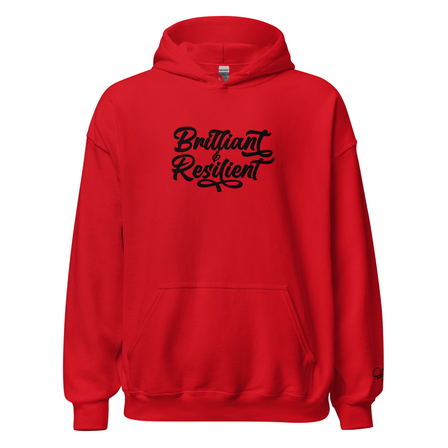 Brilliant & Resilient Unisex Hoodie (stitched)