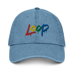 Denim Loop Drip Hat