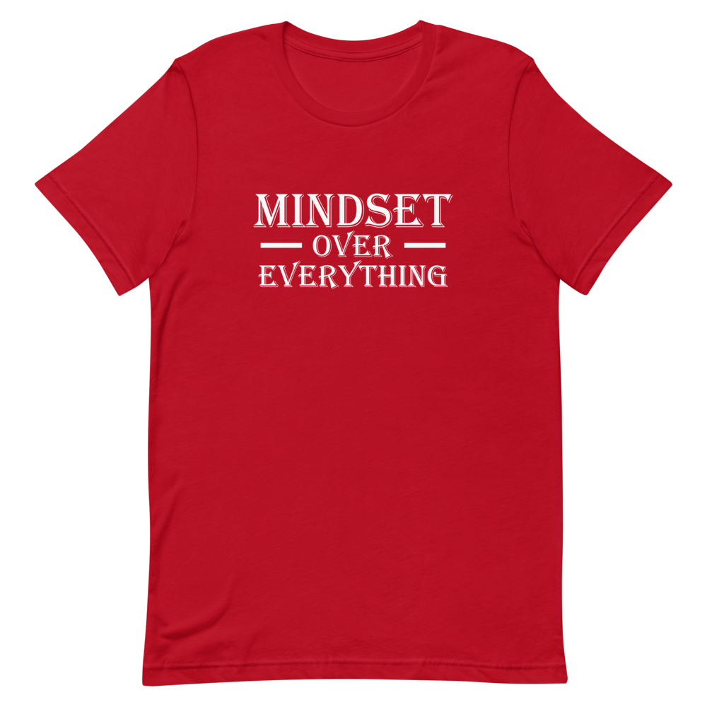 Mindset Over Everything Short Sleeve T-shirt