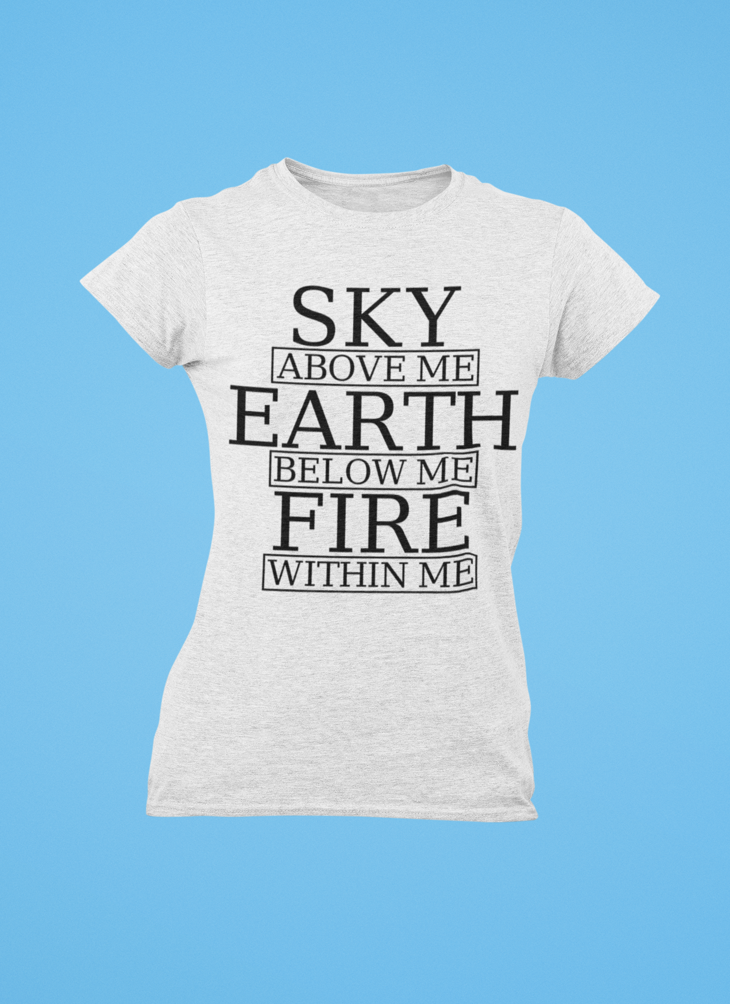 Women's Sky Above Me tee