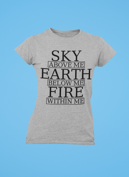 Women's Sky Above Me tee