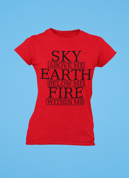 Women's Sky Above Me tee