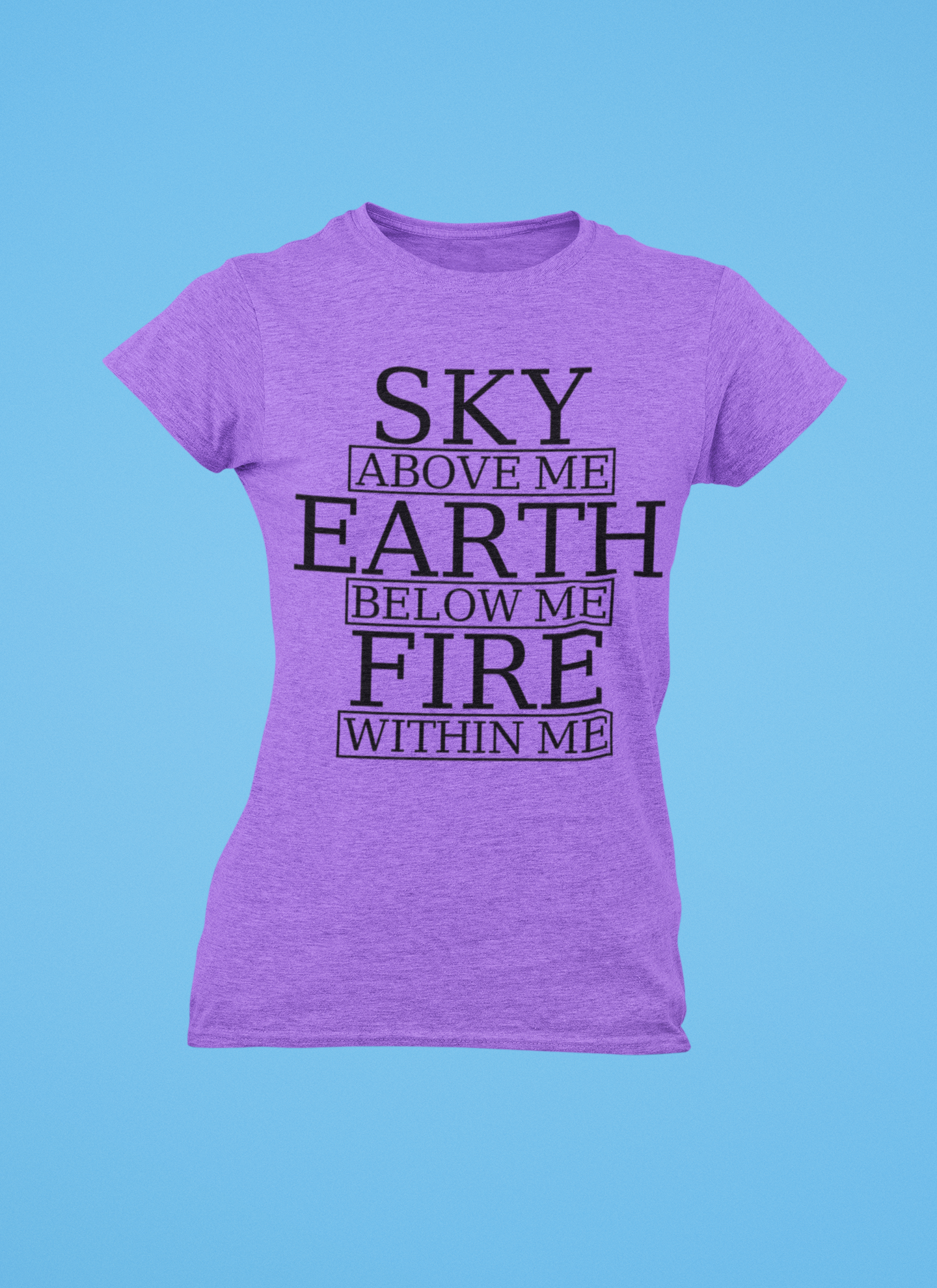 Women's Sky Above Me tee