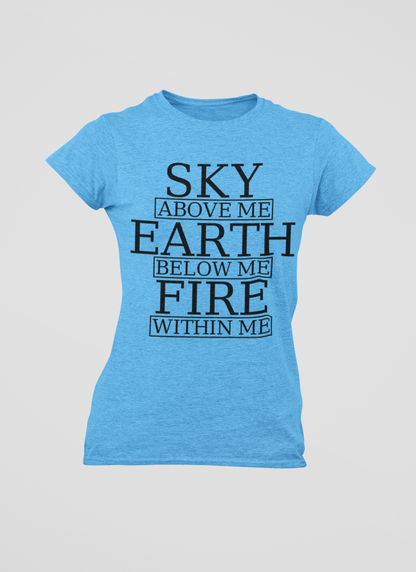 Women's Sky Above Me tee