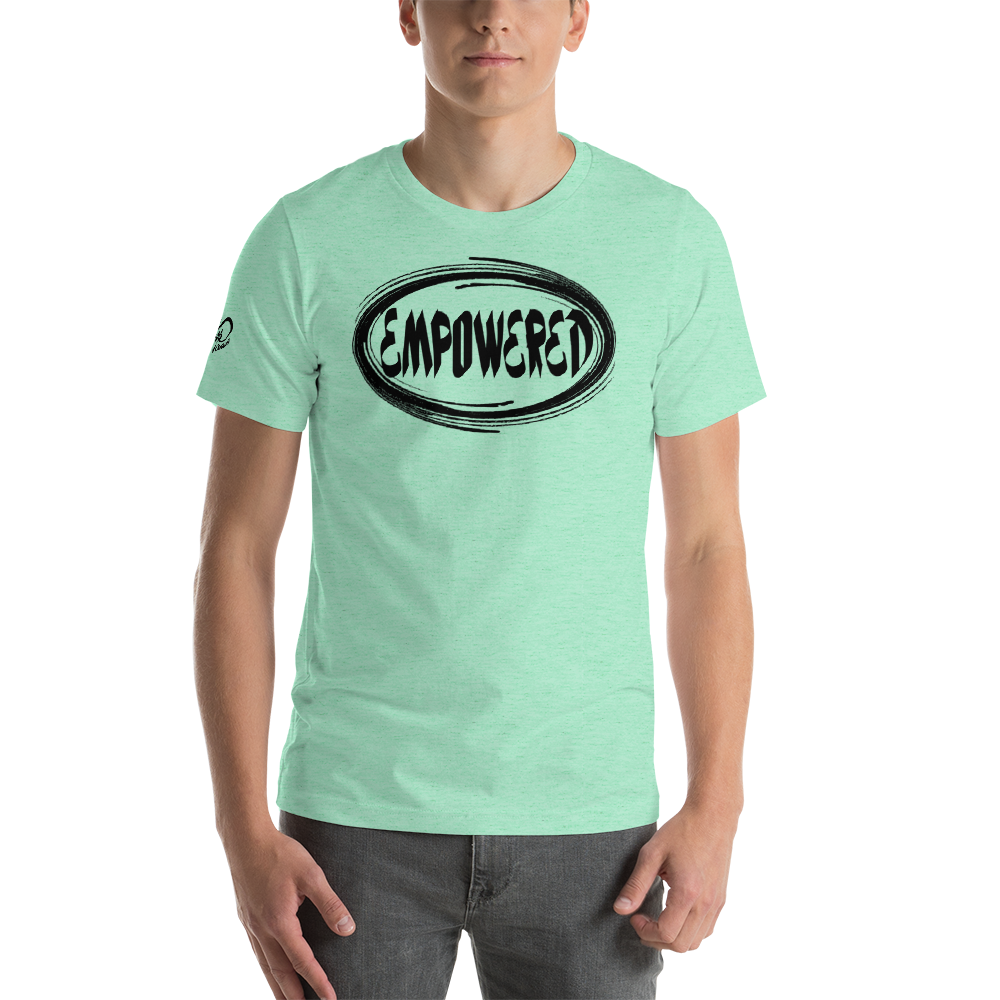 Short-Sleeve Unisex Empowered T (BLK)