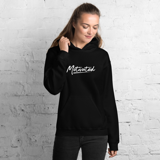 Women's Motivated Hoodie (WHT)