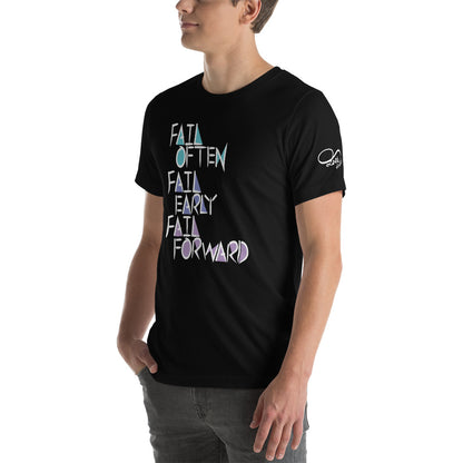 Short-Sleeve Unisex Fail Forward T (PASTEL)