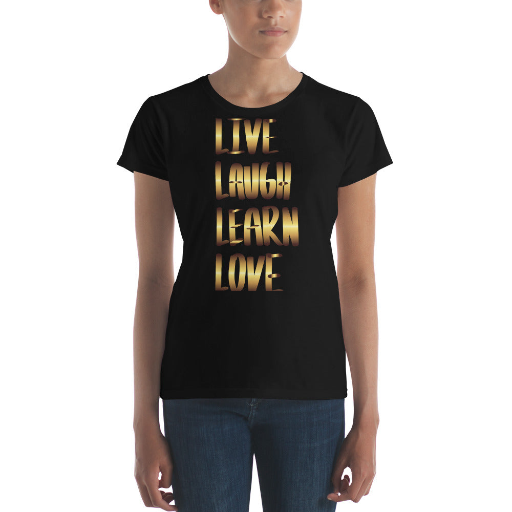 Women's short sleeve 4 L's T (GLD)