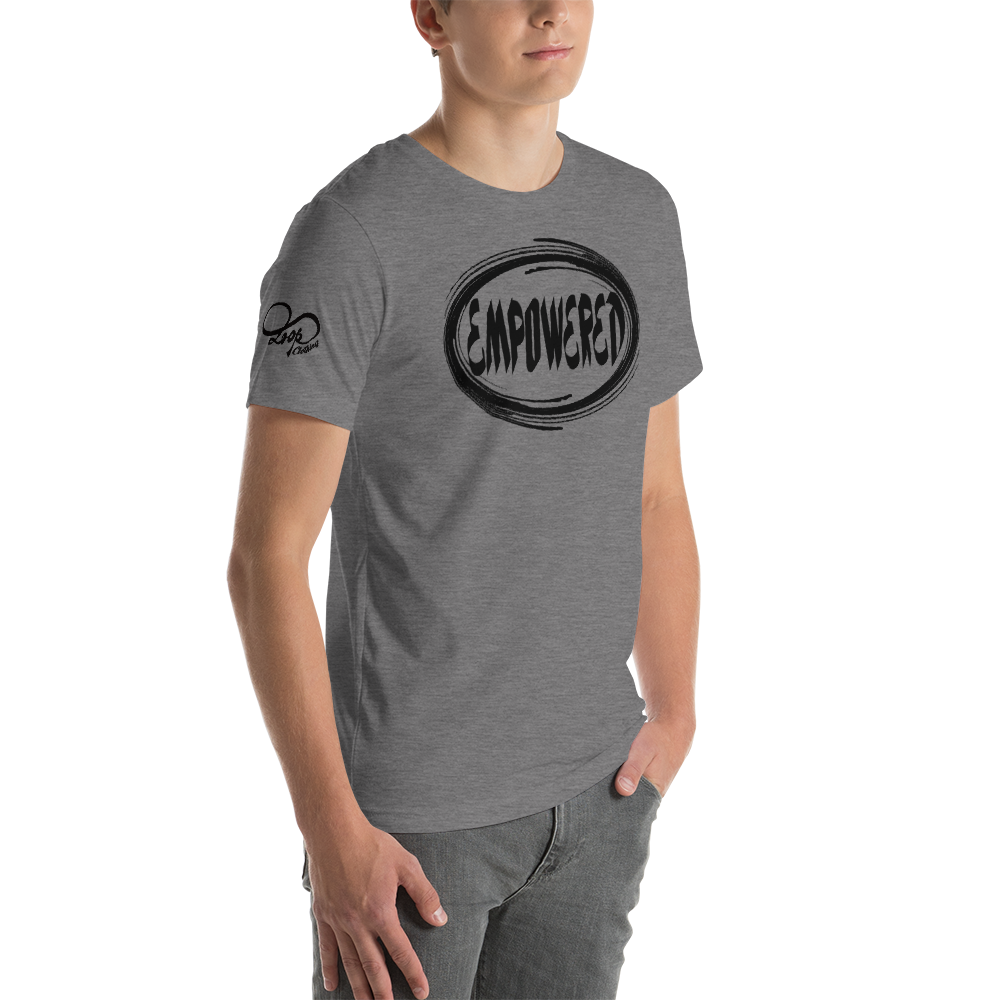 Short-Sleeve Unisex Empowered T (BLK)