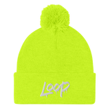 Loop Drip Pom-Pom Beanie