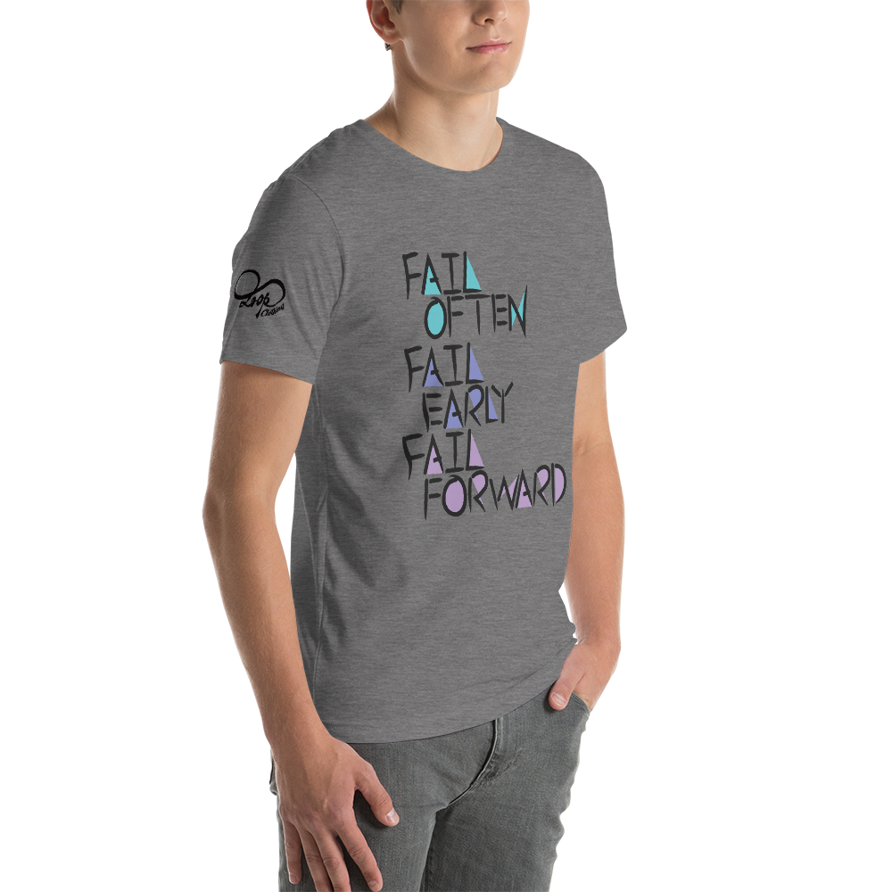 Short-Sleeve Unisex Fail Forward T (PASTEL)