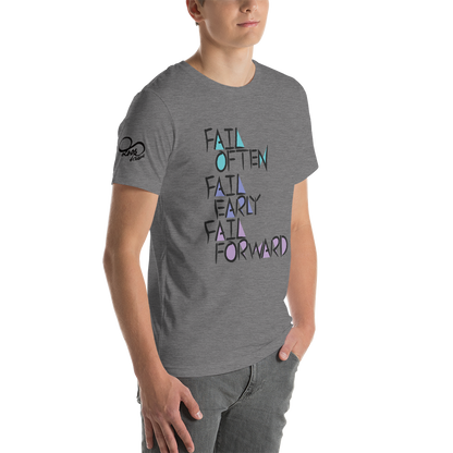 Short-Sleeve Unisex Fail Forward T (PASTEL)