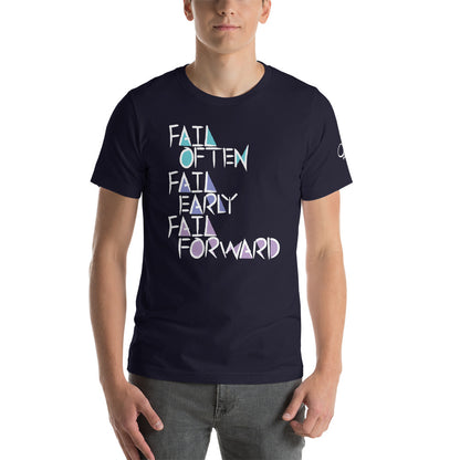 Short-Sleeve Unisex Fail Forward T (PASTEL)